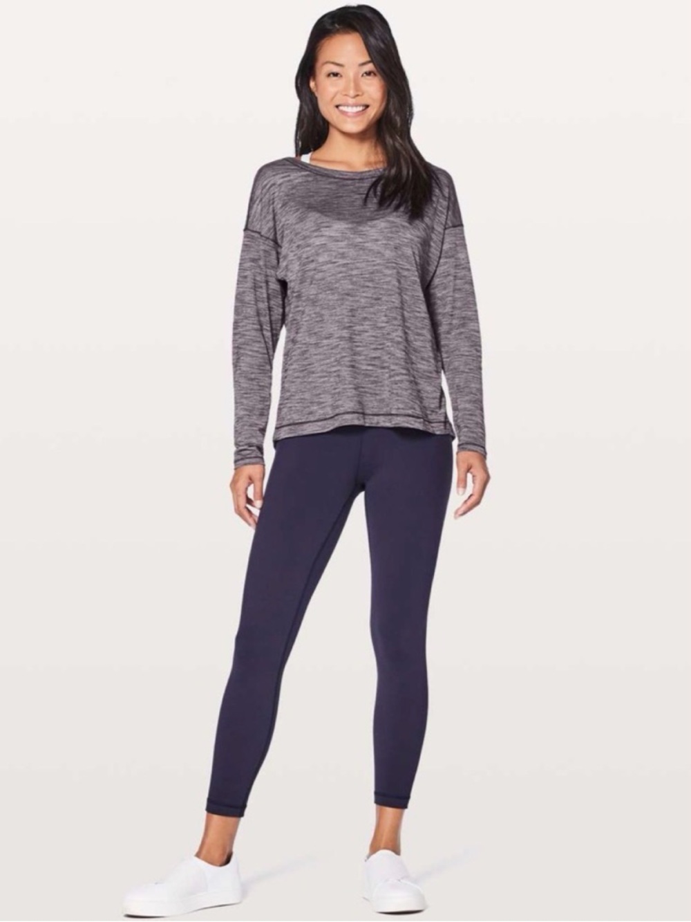 Lululemon Laced With Intent Long Sleeve
Heathered Black Grape 4 - Picture 3 of 7
